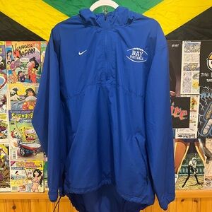Nike Blue Windbreaker Jacket
